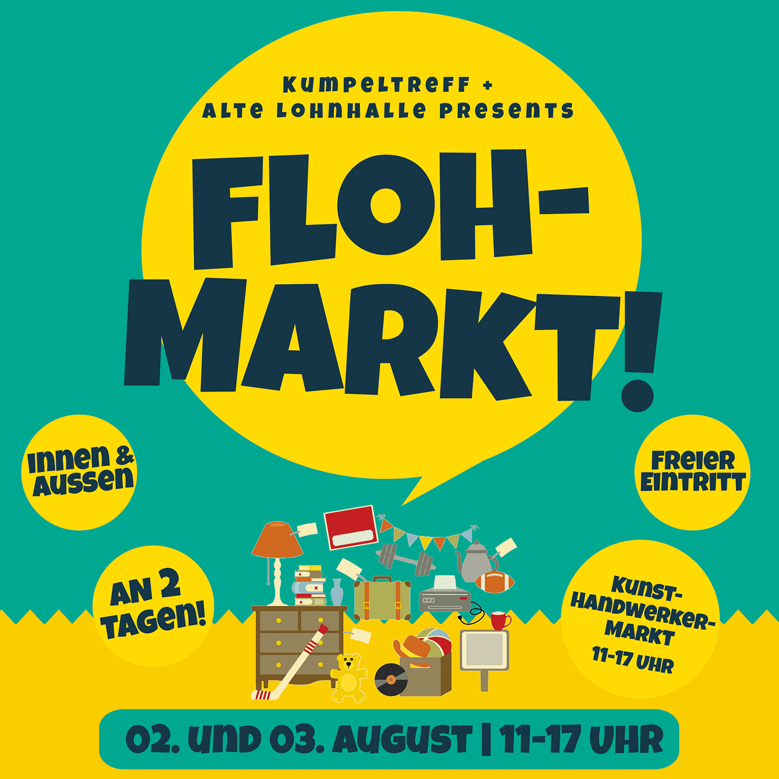 Flohmarkt 2025 - Kulinarik / Martkstandteilnahme